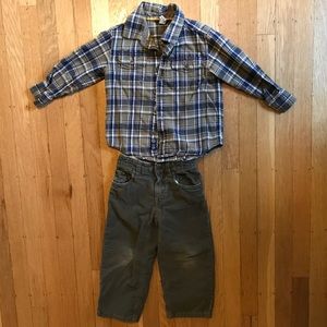 Gap Shirt & Pants Outfit